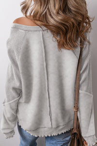 Avery Exposed Seam Sweatshirt