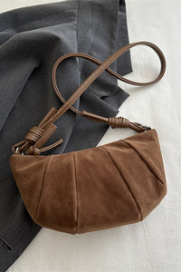 Remi Suede Shoulder Bag