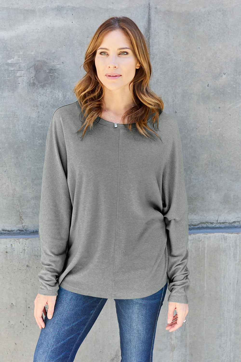 Cady Long Sleeve Top In Multi Colors