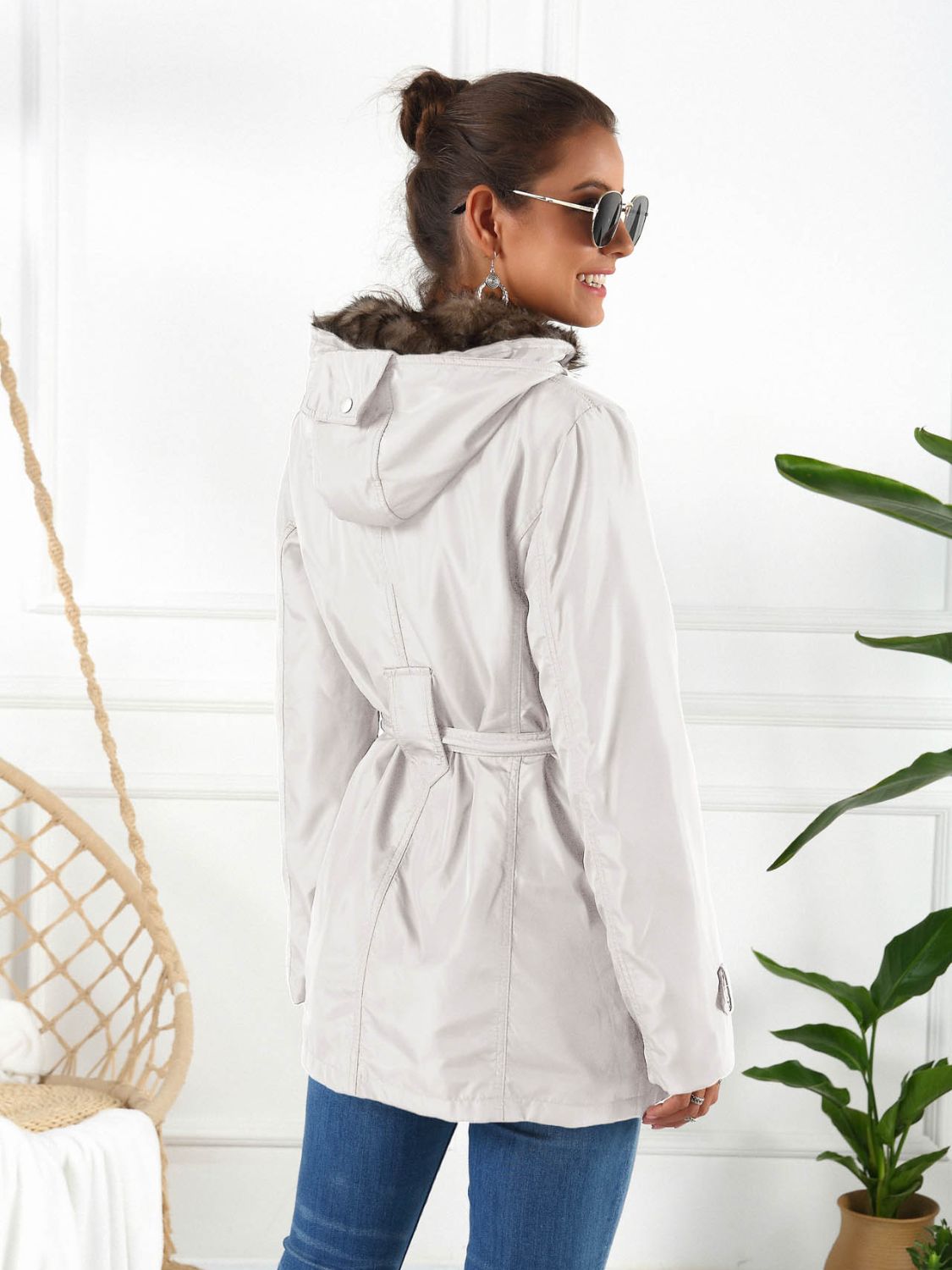 Hooded Jacket with Detachable Liner (Three-Way Wear) In Multi Colors