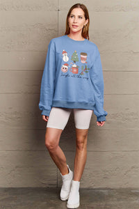 Jingle All The Way Sweatshirt In Multi Colors