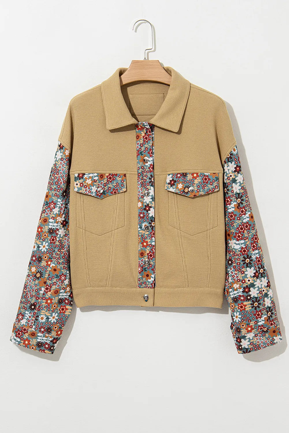 Skylar Floral Buttoned Jacket