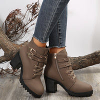 Eliana Block Heel Boots