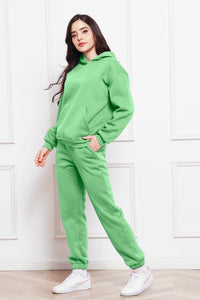 June George Hoodie and Pants Set In Multi Colors