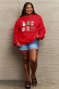 Jingle All The Way Sweatshirt In Multi Colors