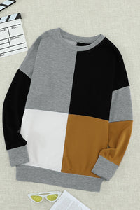 Selena Color Block Sweatshirt