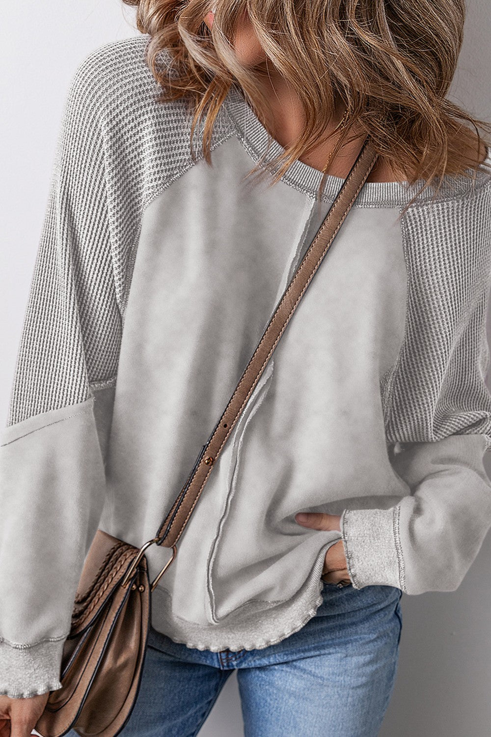 Avery Exposed Seam Sweatshirt