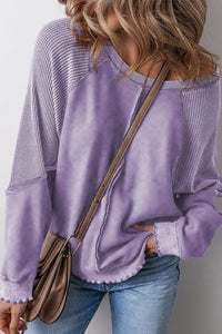 Avery Exposed Seam Sweatshirt