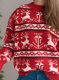 Christmas Round Neck Sweater