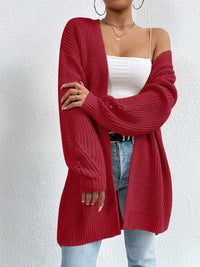 Liliana Shoulder Slit Cardigan