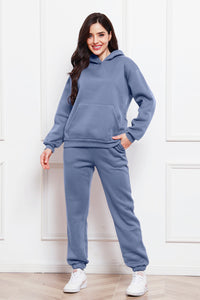 June George Hoodie and Pants Set In Multi Colors