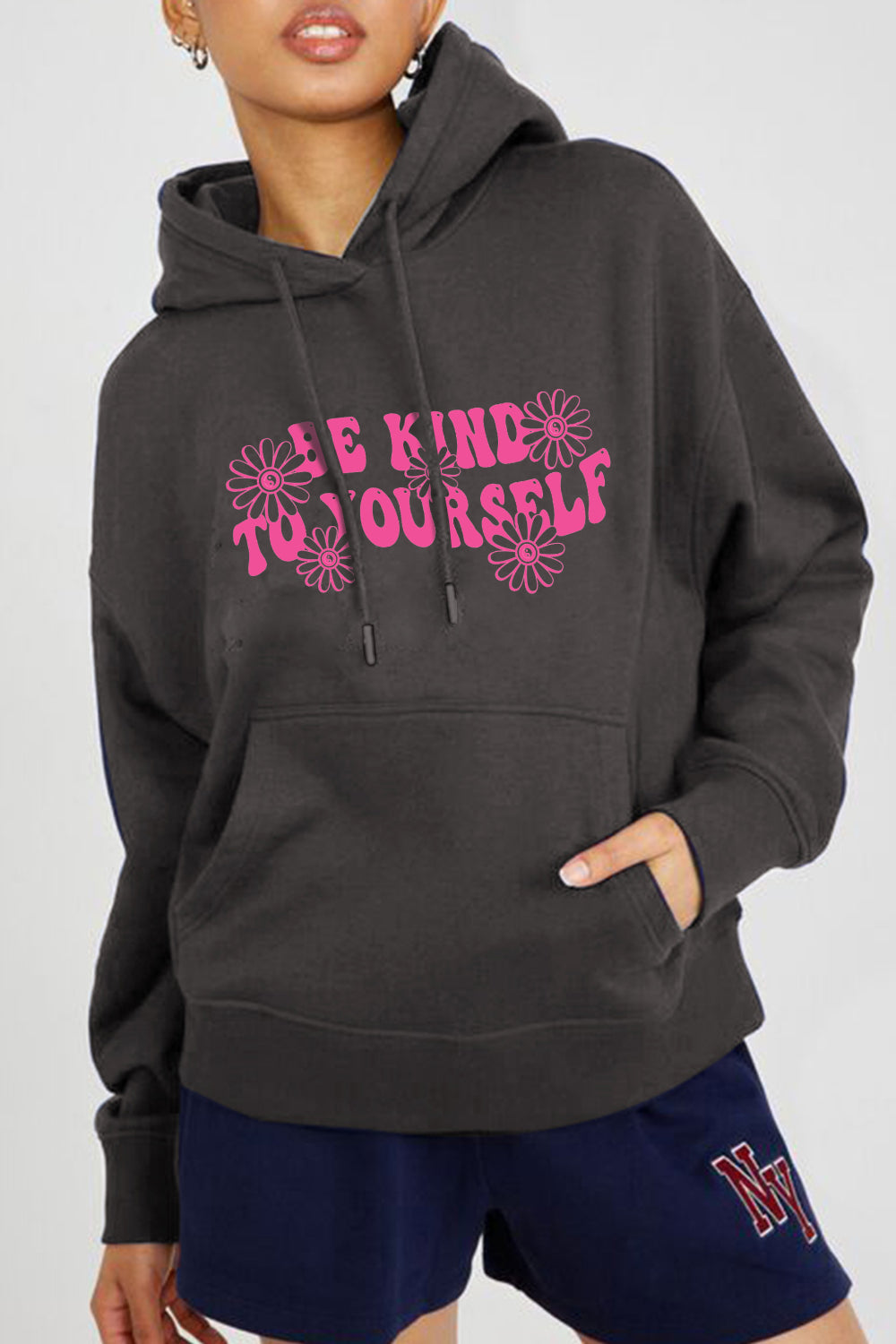 Be Kind To Yourself Graphic Hoodie