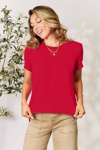 Round Neck Short Sleeve T-Shirt