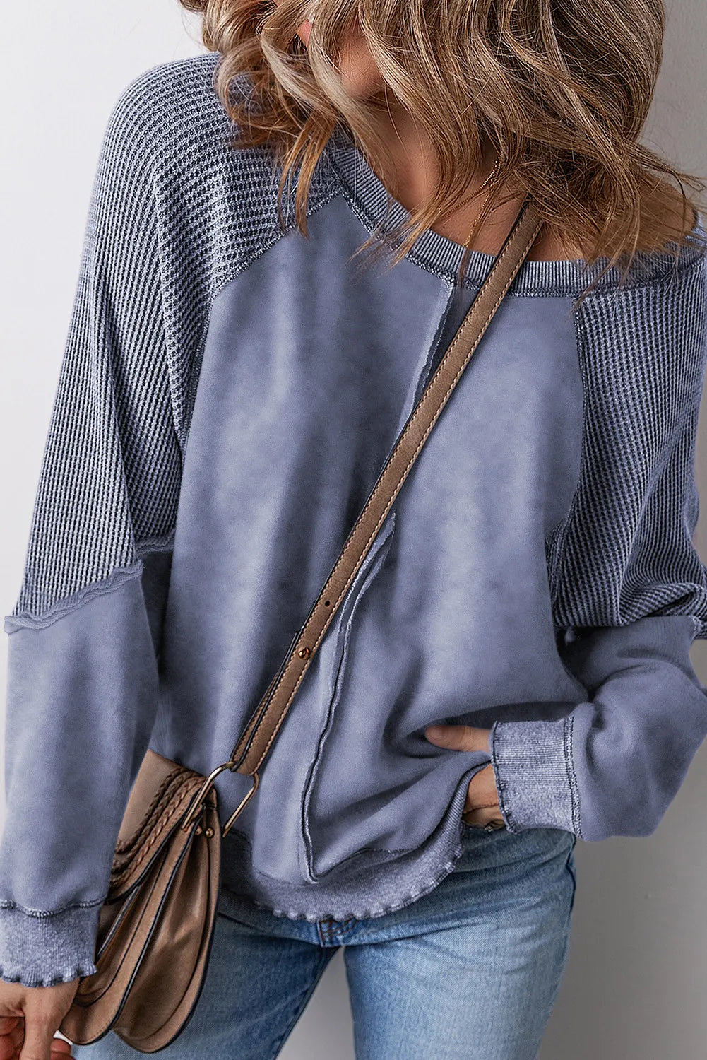 Avery Exposed Seam Sweatshirt