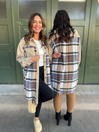 PREORDER: Durham Plaid Jacket in Two Colors