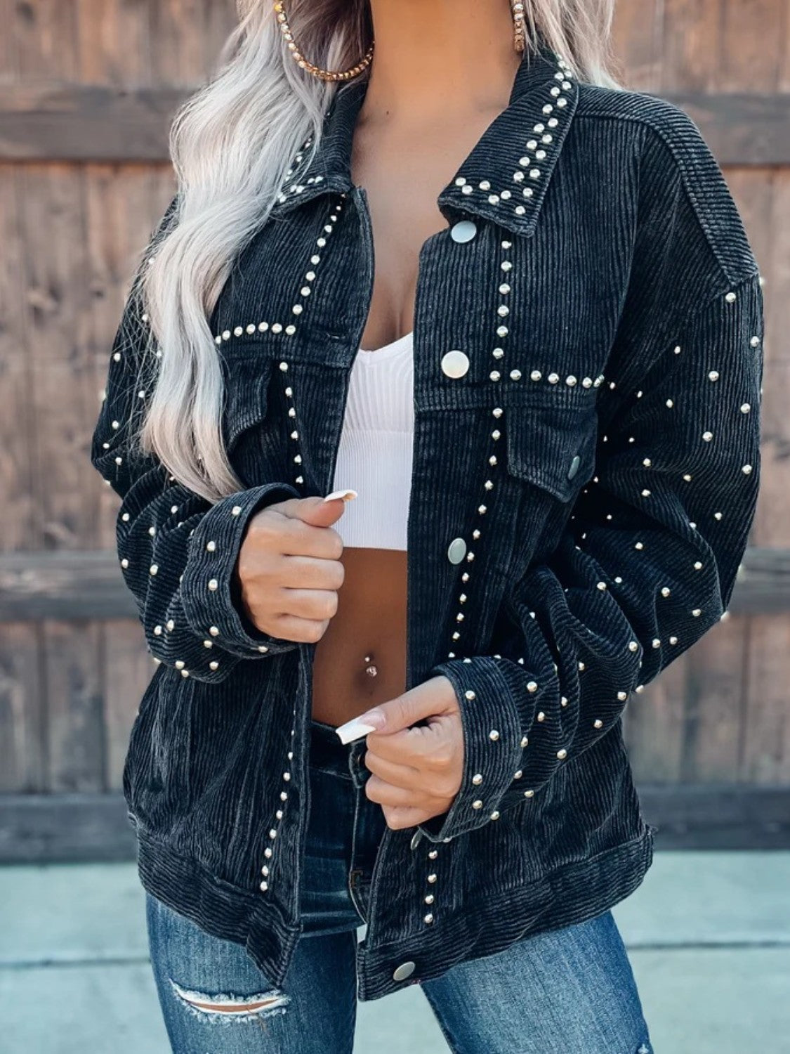 Amiri Studded Jacket