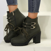 Eliana Block Heel Boots