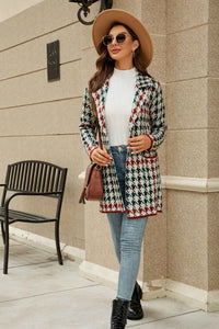 Vivienne Lapel Collar Cardigan with Pockets In Multi Colors