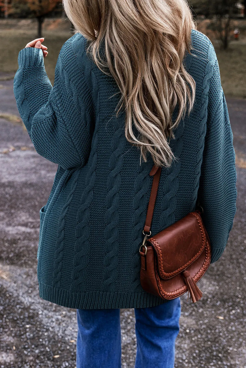 Eden Cable-Knit Cardigan