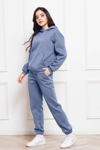 June George Hoodie and Pants Set In Multi Colors