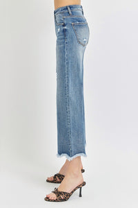 Julia Risen High Rise Cropped Flare Jeans