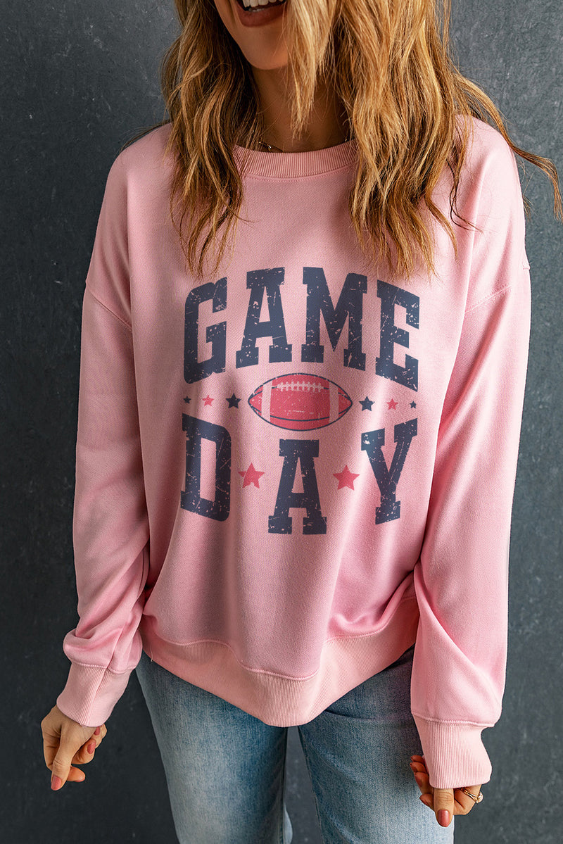 Game Day Blush Pink Sweatshirt