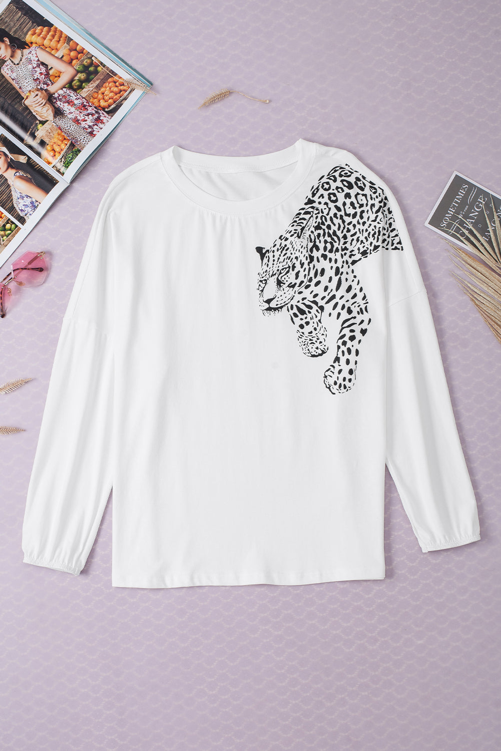 Leopard Long Sleeve Top