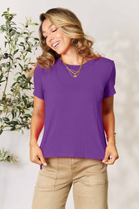 Round Neck Short Sleeve T-Shirt