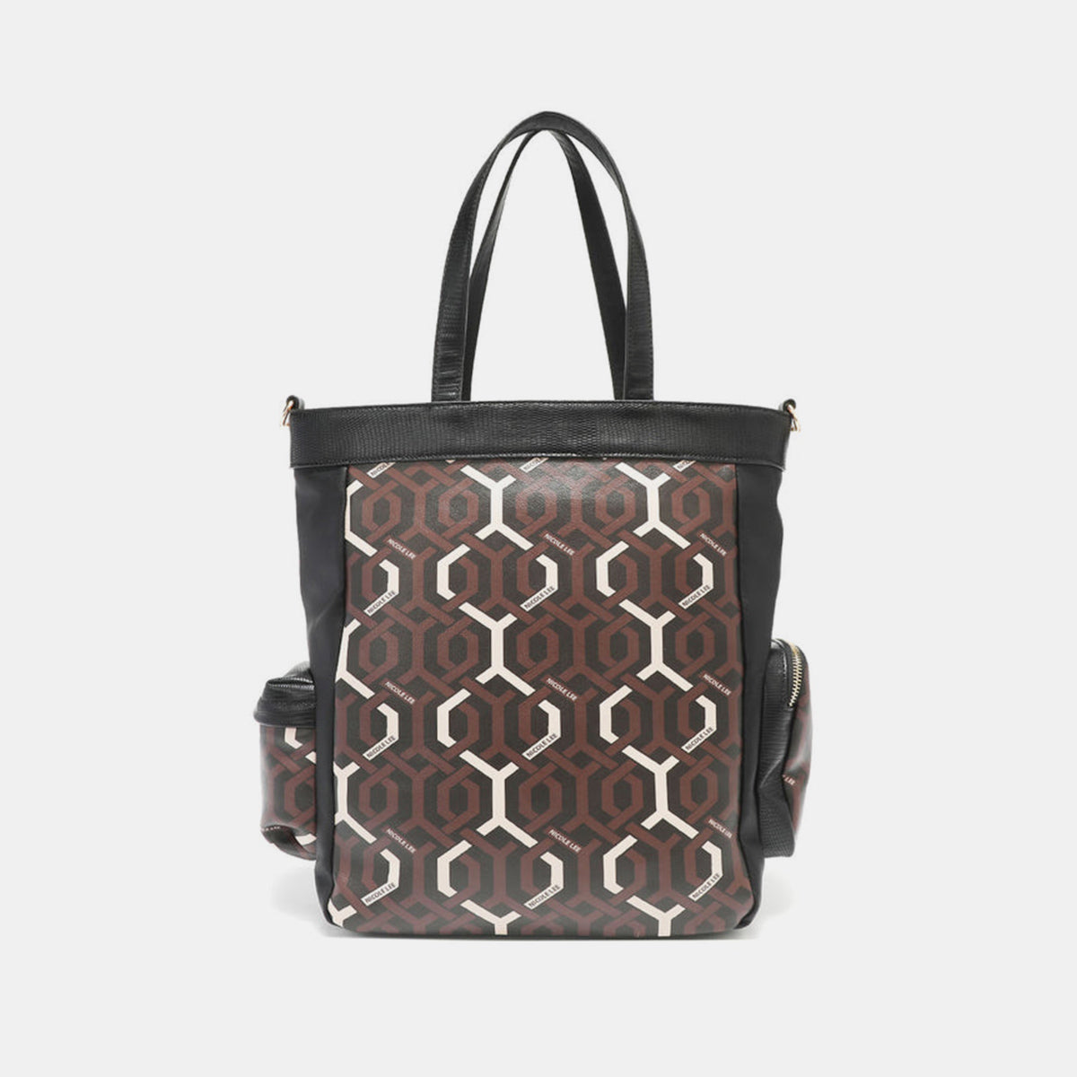 Leilani Geometric Pattern Tote Bag