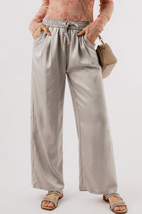 Aaliyah Smocked Wide Leg Pants