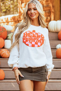 Pumpkin Graphic Sweatshirt