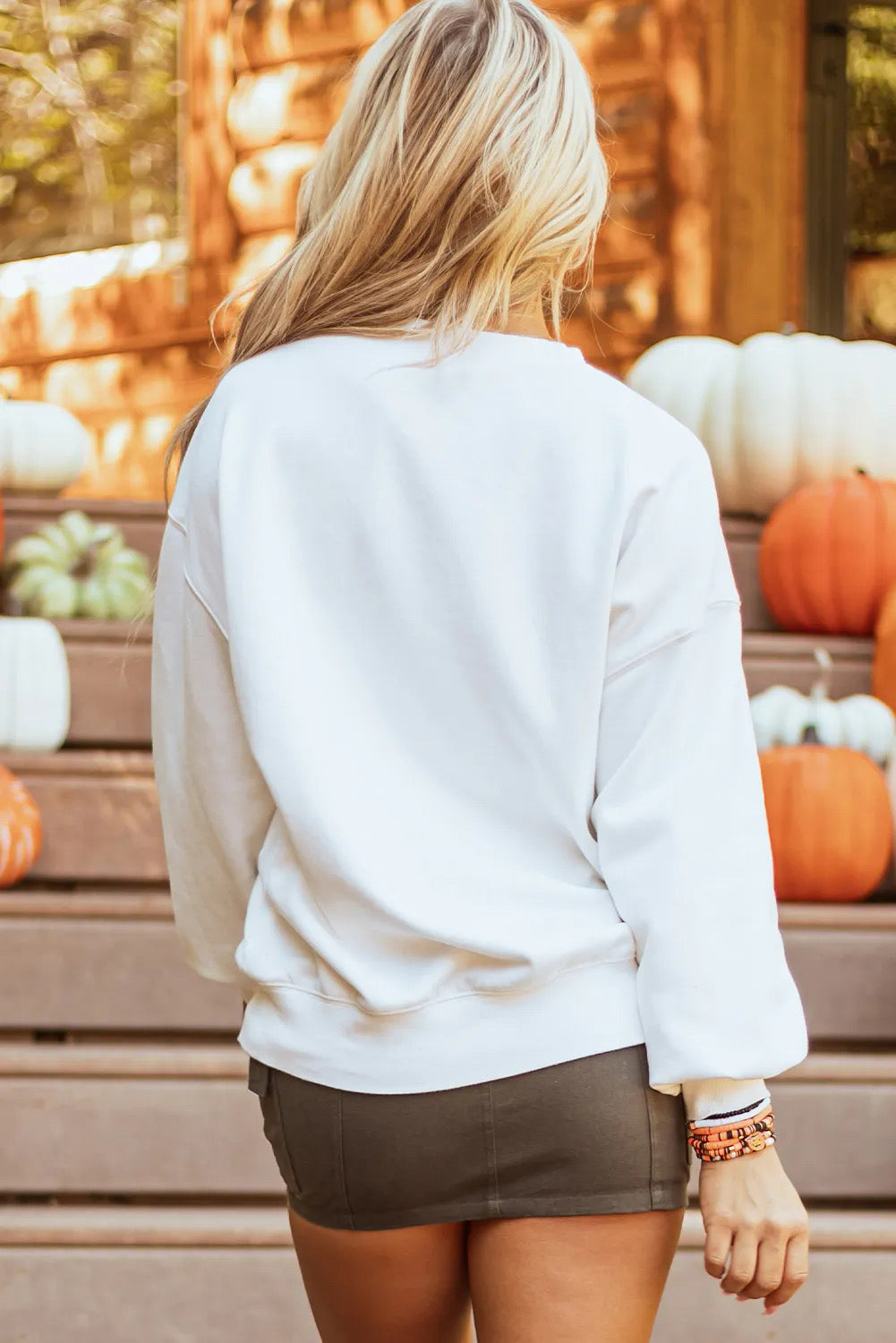 Pumpkin Graphic Sweatshirt