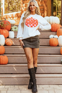 Pumpkin Graphic Sweatshirt