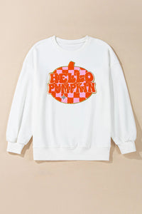 Pumpkin Graphic Sweatshirt