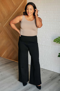 Magic Wide Leg Pants in Black