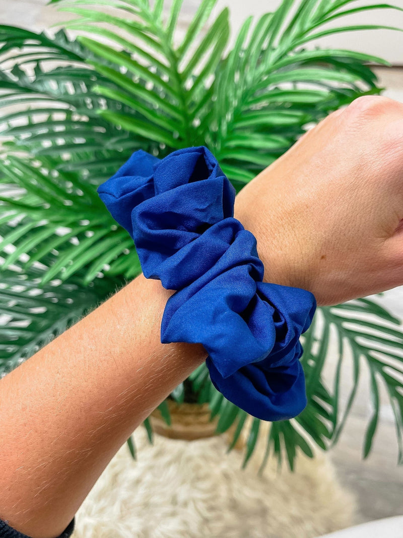 PREORDER: Game Day Solid Scrunchie in Eight Colors