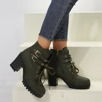 Eliana Block Heel Boots