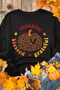 Pumpkin Graphic Sweatshirt