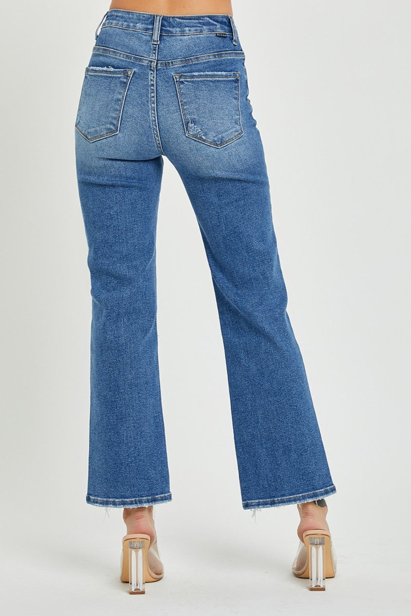 Kailani High Rise Straight Jeans