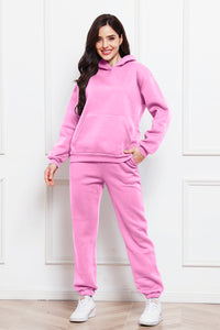 June George Hoodie and Pants Set In Multi Colors