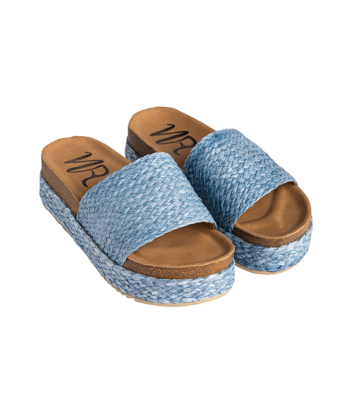 Anna Sandals in Blue