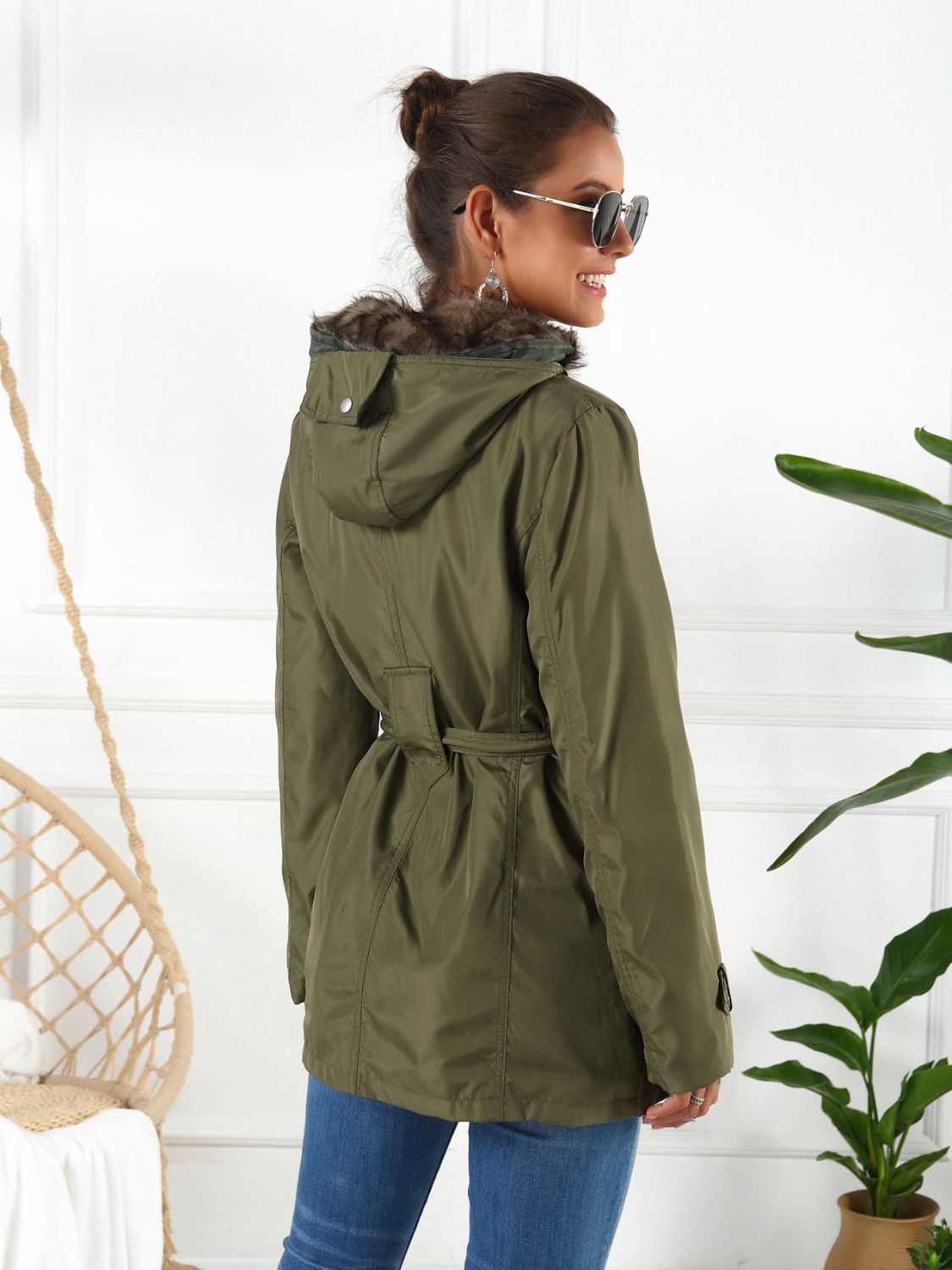 Hooded Jacket with Detachable Liner (Three-Way Wear) In Multi Colors