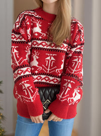 Christmas Round Neck Sweater