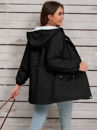 Ariella Drawstring Hooded Jacket