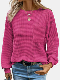 Esther Round Neck Top In Multi Colors