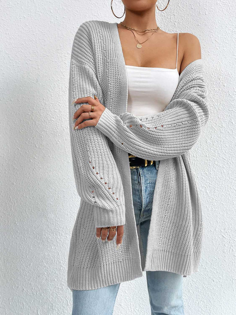 Liliana Shoulder Slit Cardigan