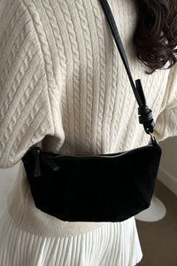 Remi Suede Shoulder Bag