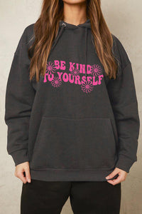 Be Kind To Yourself Graphic Hoodie