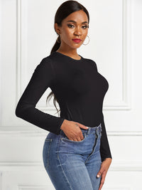 Phoebe Round Neck Bodysuit