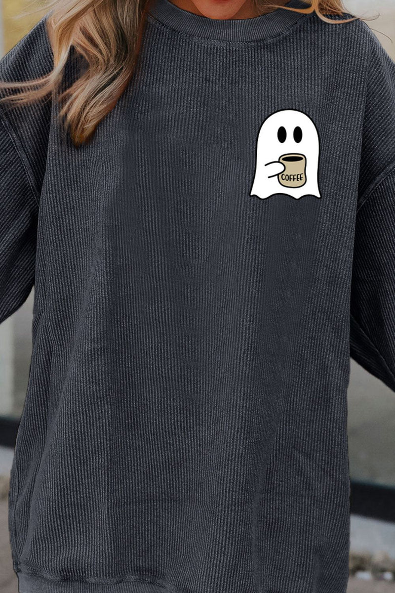 Ghost Graphic Sweatshirt